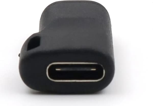 USB-C-adapter til opladning af Garmin-ure, sort