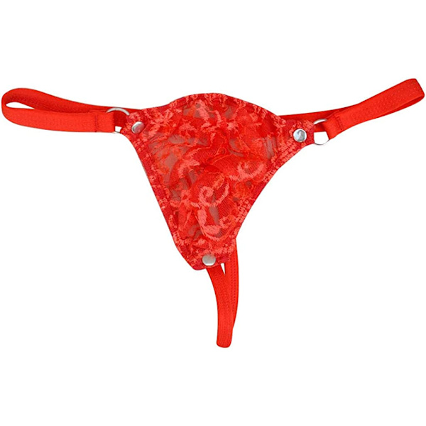 2025 Senaste Modell Påse Kalsonger G-string T-rygg Underkläder Herr Spets Tanga Trosor Mesh Plus Storlek Underkläder S-3XL