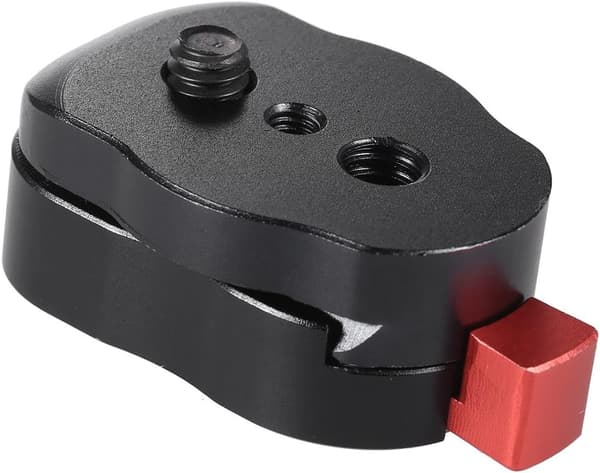 2025 Seneste Model Mini Quick Release Plade til LCD Skærm Magic Arm LED Lys Kamera Camcorder Rig
