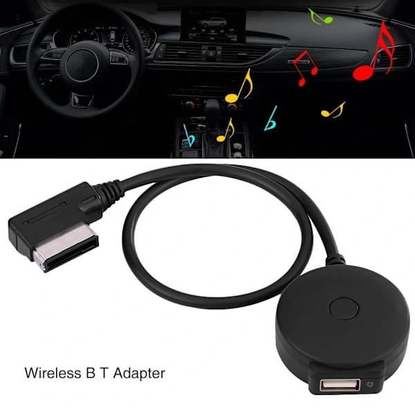 Bluetooth musik AUX og USB hun-adapter, efter 2009