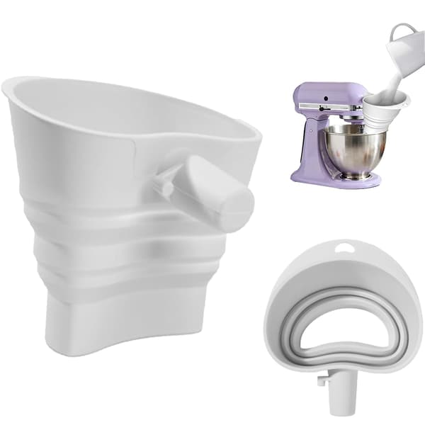 Sammenfoldelig meltragt - Tilbehør til standmixer, passer til Kitchen Aid Artisan Ksm150 5-Quart Tilt-Head Standmixer