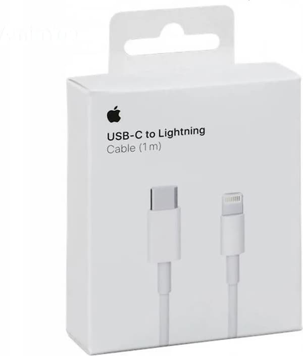 Apple iPhone USB-C til Lightning datakabel, 1 meter USB-C opladerkabel til iPhone 14, 13, 12, 11, X, Pro og Max.
