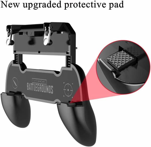 2025 Seneste Model Mobil Spilcontroller til PUBG Mobil Controller L1R1 Mobil Spil Trigger Joystick Gamepad til iOS & Android Telefon (W10