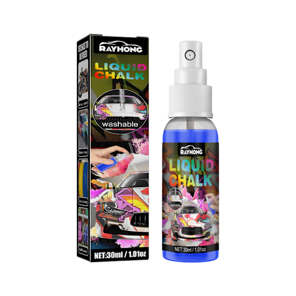 2025 Senaste Modell Tvättbar Bil Doodle Gouache Kritor, Bilkaross Däck Graffiti Färg Spray Lätt Att Rengöra