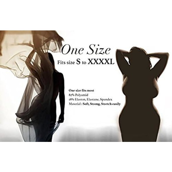 2025 Senaste Modell 2-pack Dam One Size Fisknätsbodystockings Randiga Underkläder Grenlösa Bodysuits Tights Hängslen Svart 2-pack B