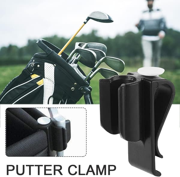 Sport Golfbag Clip Putter Organizer - Klubbgrepp Utrustningshållare