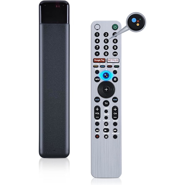 2025 Senaste Modell RMF-TX600U Röstfjärrkontroll Ersättning för Alla Sony Smart TV XBR/KD/XR Serier X750H X75CH A9S Etc Fjärrkontroll VIT