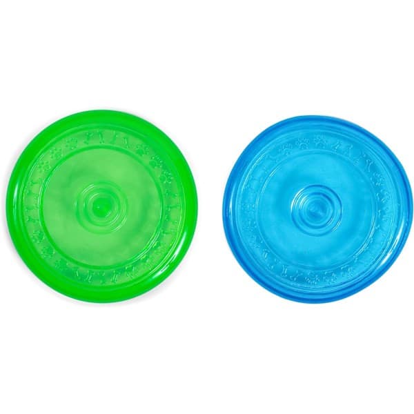 Frisbee hundleksak i gummi - BLÅ