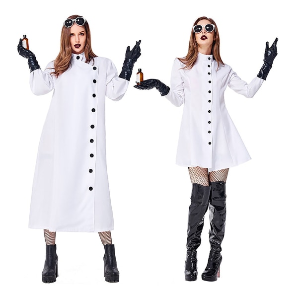 Halloween Frankenstein Costume Lab Scientist Cosplay Costume