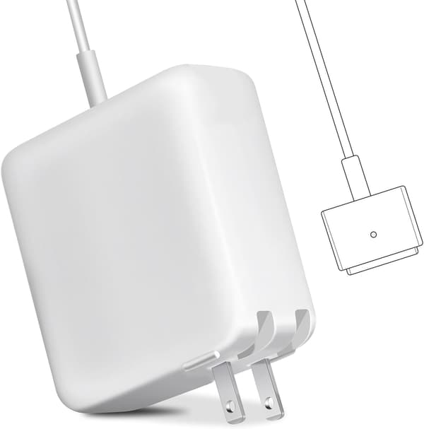 Universal oplader, AC 60W T-Tip strømadapter oplader erstatning for Mac Pro 13 tommer (til Mac Pro udgivet efter 2012)