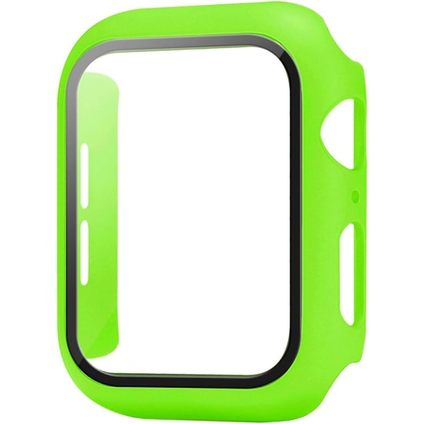 Glas+Skyddande Bumper-fodral med Härdat Glas Green2 Series456 SE 40MM