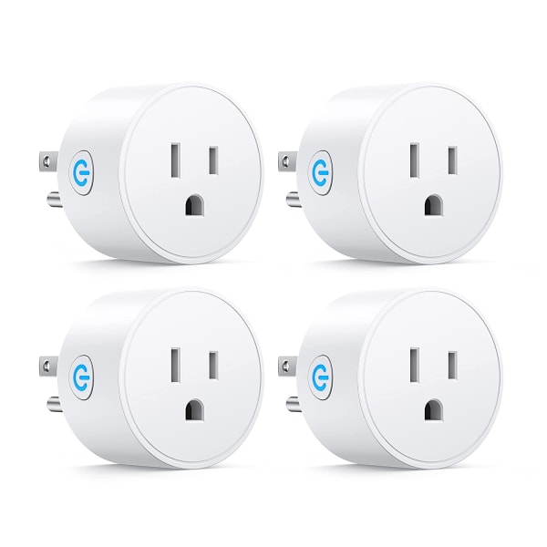 Smart Plug, Sp10 Alexa Plug 4-pack, Smarta Strömkällor som Fungerar