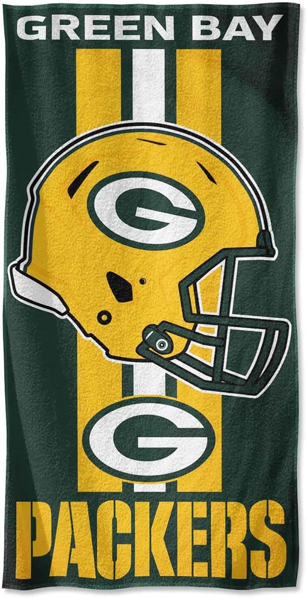 Green Bay Packers NFL rantapyyhe (30 x 60)