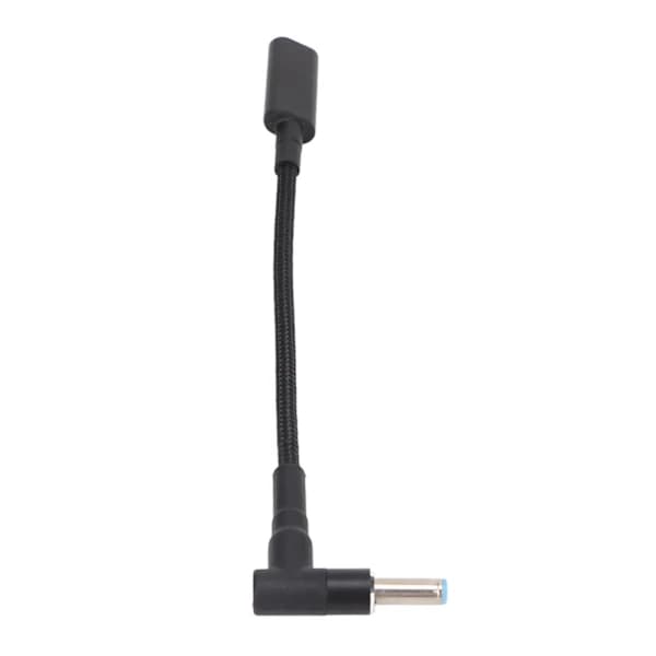 USB C til DC 4,5x0,6 mm adapter for HP bærbar lading