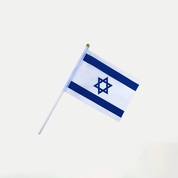 National Gusty flaggan skaka flaggan Israel 20 face flags