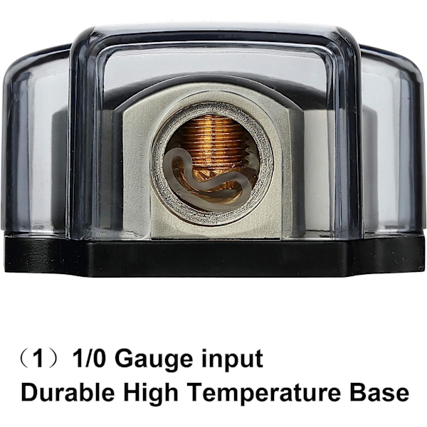 0/2/4 AWG-kabeldistributionsblock 1/0 AWG In