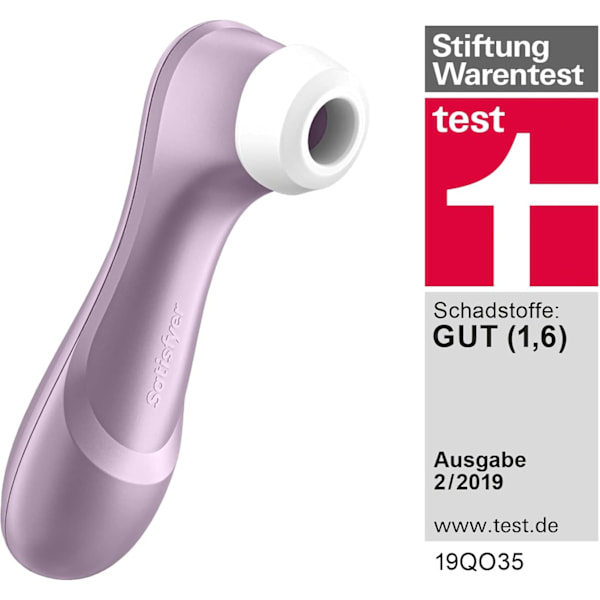 2025 Senaste Modell Satisfyer Pro 2 Air-Pulse Stimulator - Beröringsfri