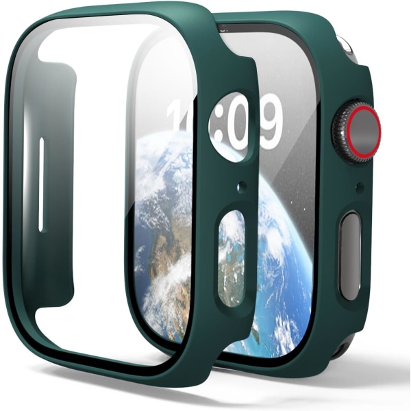 för Apple Watch 40 mm Bumper Case med skärm Green 40mm
