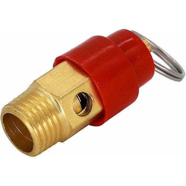 1/4 BSP sikkerhetsventil, luftkompressor trykkbryter, 145 psi, 8,8 bar