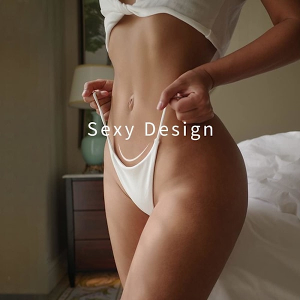 2025 Senaste Modell Sexiga Underkläder för Kvinnor Tanga Låg Midja G-String Trosor 5-Pack Låg Midja T-Back String Underbyxor Present till Kvinnor