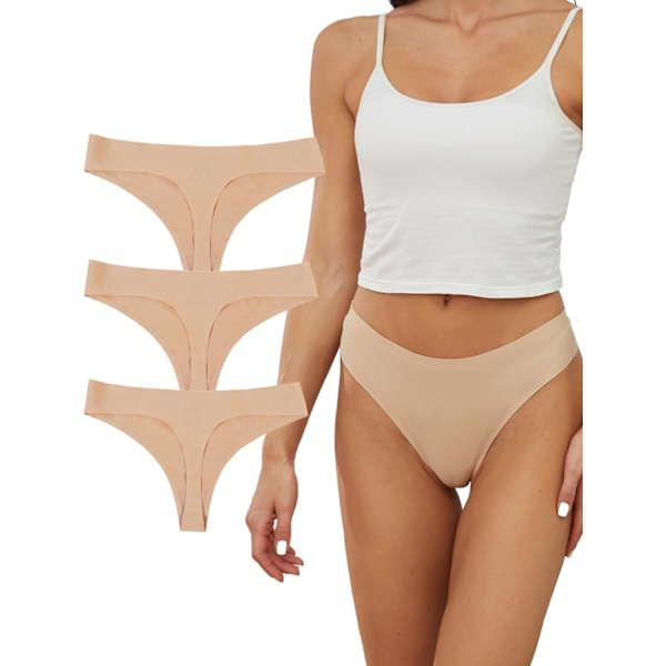 2025 Senaste Modell Dam Trosor Seamless Stringtrosor Osynliga Underkläder Nude 6