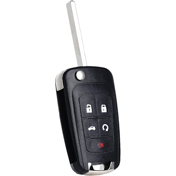 Ersättnings-flipnyckel för Chevy Cruze, Equinox, Camaro, Malibu, Sonic, Impala, Buick Lacrosse, Regal, Verano, Encore, Allure, G