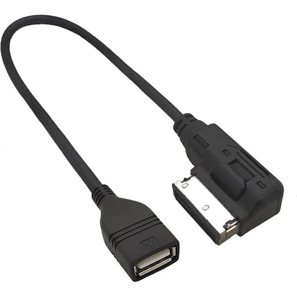 USB-lydkabel med USB-adapter for Audi AMI MMI 2G 3G 3G+ - Perfekt
