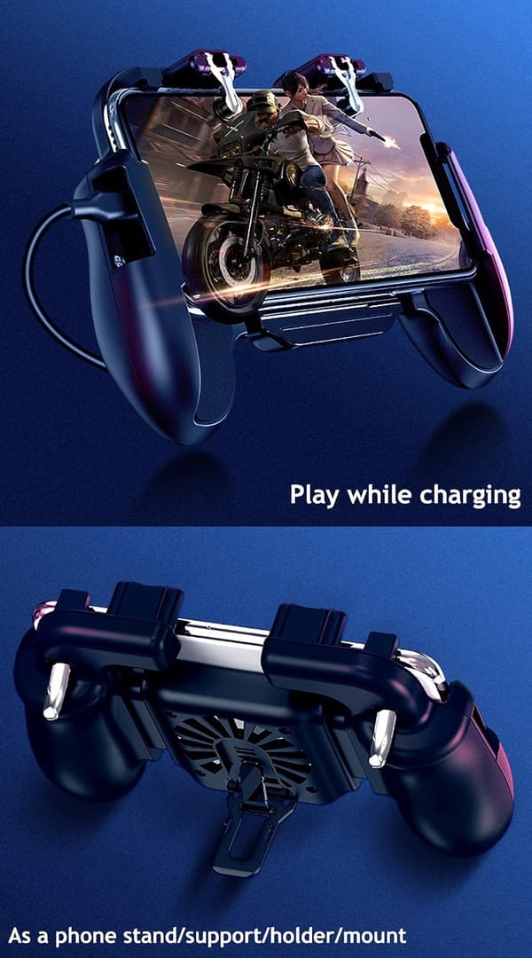 2025 Seneste Model PUBG Mobilspil Controller til Telefon iOS, Android Gaming Controller Køleventilator, Telefon Gaming Trigger til Pubg Fortnite/R