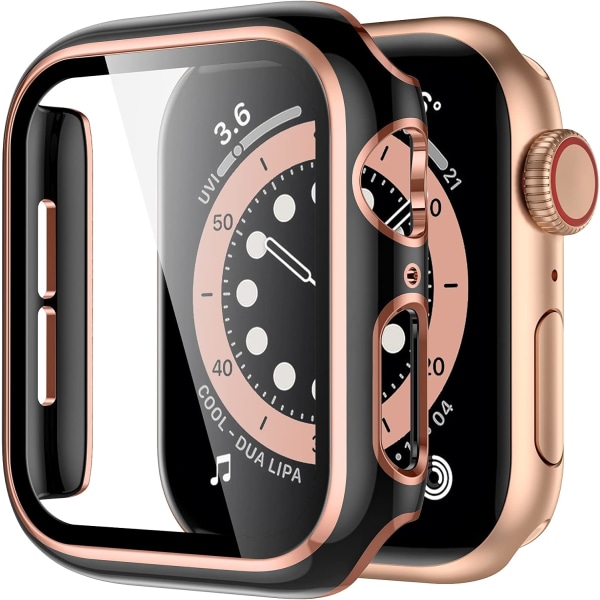 Hårt cover kompatibelt för Apple Watch Case 40 mm med skärm