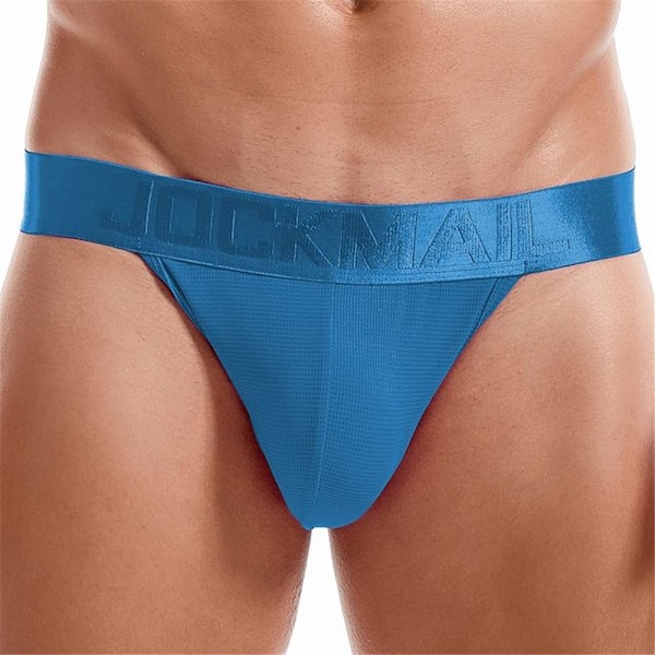 2025 Senaste Modell Herr Kalsonger Jockstrap Låg Midja Atletiskt Stöd Jockstrap Herr Trosor Sportunderkläder Herr Jockstrap Blå Medium
