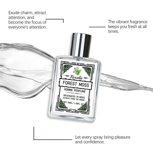 Herrdoft: Fresh Forest Cologne, Träig Doft, Lätt och Mild, Långvarig, Charmig Herrdoft, Mild Typ