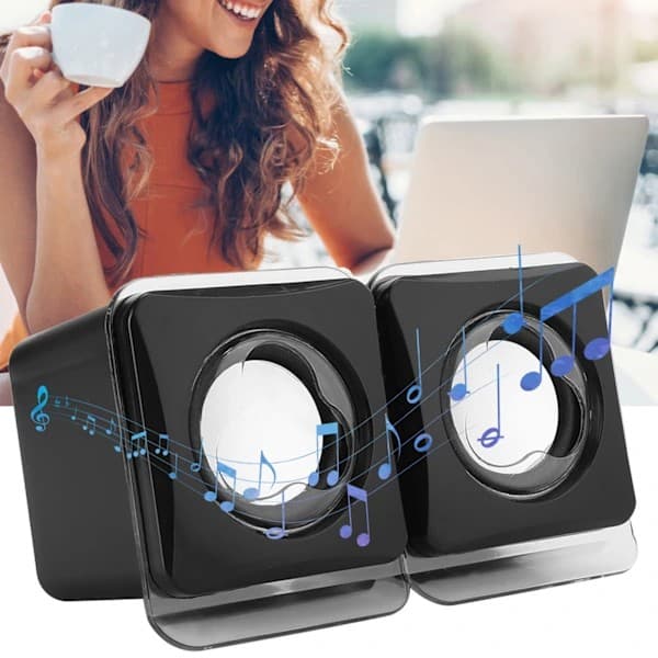 Mini USB2.0 Computer Stereo Musik Multimedia Højttaler