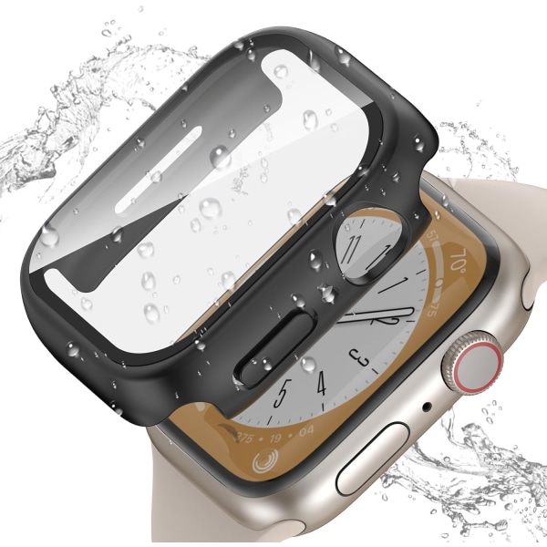 2-pack vattentätt case som är kompatibelt för Apple Watch Series 9 Series 8