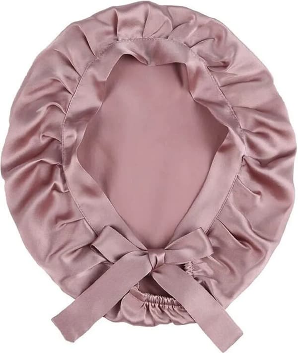 Silke sovehette / nattlue rosa