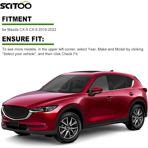 1 X Fjärrkontroll Nyckelbricka för Mazda CX-5 CX-9 2019-2022 WAZSKE13D03