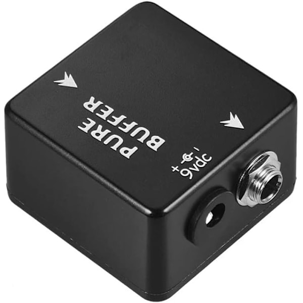 2025 Senaste Modellen Effektpedal Ren Buffer Gitarr Buffer Effektpedal Full Metallskal