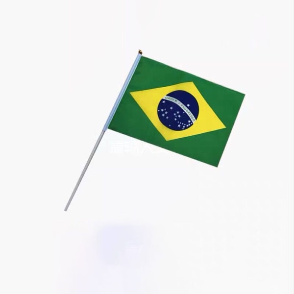 Nationell Gusty flagga skaka flaggan Brazil 20 face flag