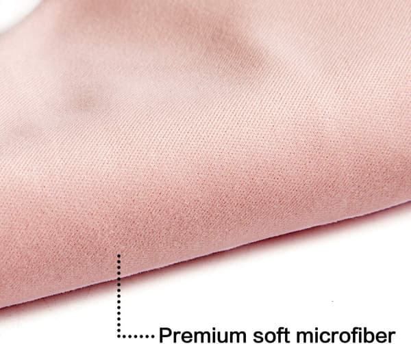 Blød brillepose 3-pak - Pose til briller Mikrofiber skærmrensepose