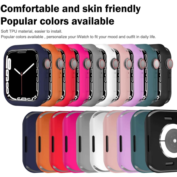 Skydd för Apple Watch Ultra 49mm Serie 8 Mjukt 7- sand pink 49mm