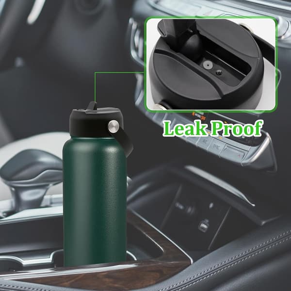 Hydro Flask -pullokorkki pillillä leveäsuisille pulloille - Vaihtokorkki pilleillä