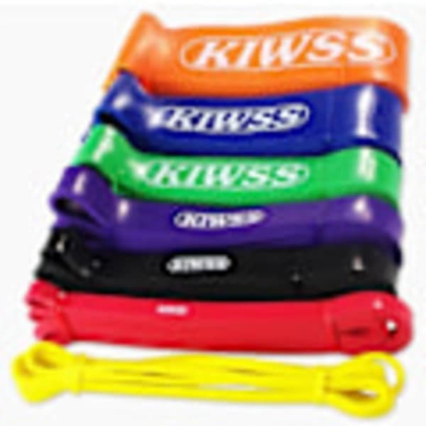 Træningselastikker Gummibånd - Power Bands - Sort