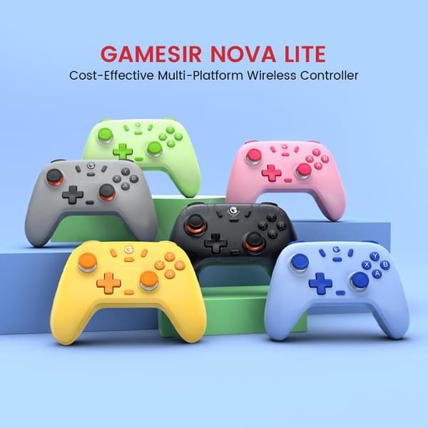 2025 Seneste Model Nova Lite 2.4g Trådløs Controller til Windows PC, iPhone, Android, Switch & Steam Deck, Bluetooth Controller Gamepad wi