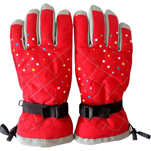 Vantar Handskar För Snö Vindtäta Sport Vinterhandskar Utomhusskidhandskar Handskar Vantar Combo med Ficka