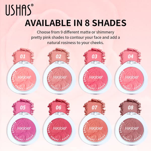 2026 Ny Vanntett Langvarig Blush ES4213 Gradient Blush #07