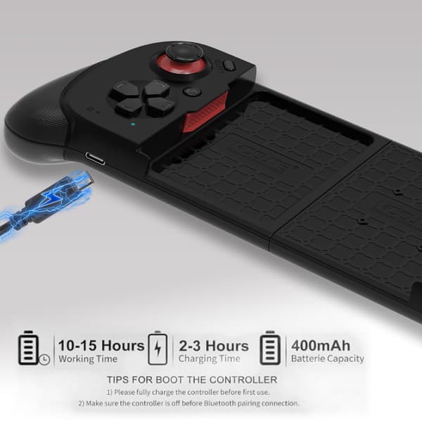 2025 Seneste Model Trådløs Cloud Gaming Controller til iOS, Android, Windows PC, inklusive iPhone15/14/13, Steam osv.. Hall trigger, Linea