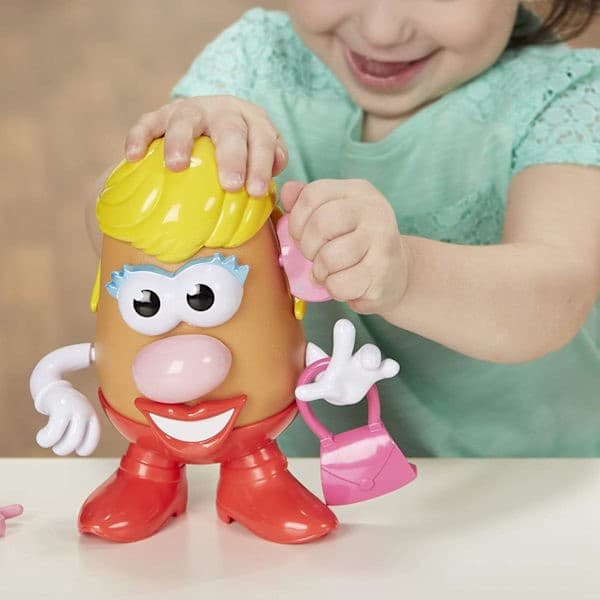 Mrs. Potato Head Actionfigurlegetøj til børn 3+ 12 dele og stykker til at samle