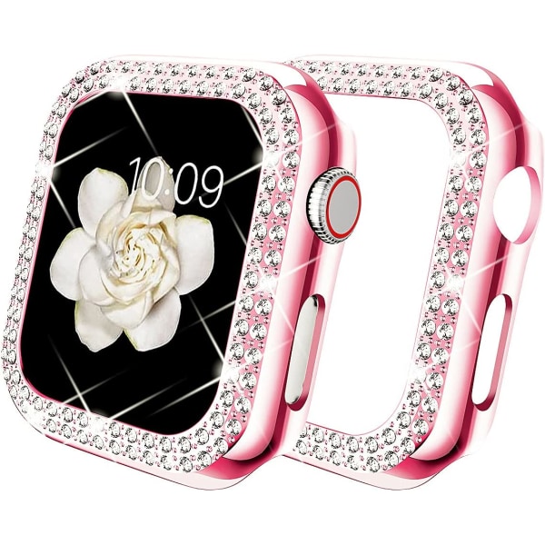 Kompatibel för Apple Watch 42 mm case Bumper Cover Ultra Series 8 7 6 Pink 42mm