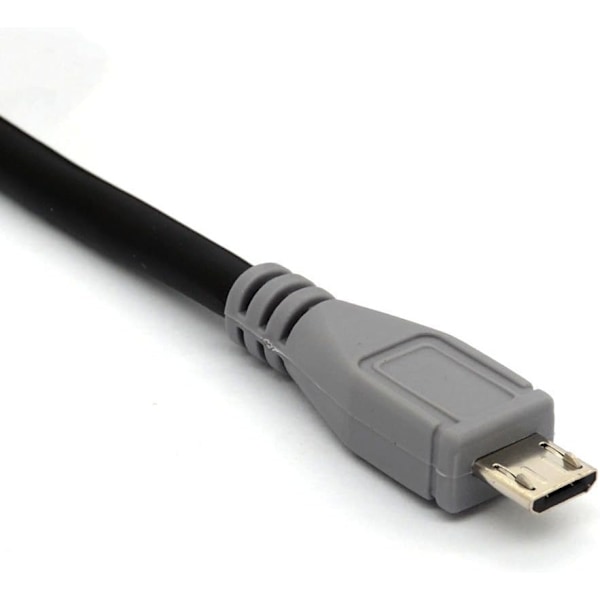 Högkvalitativ helt ny Micro USB till Mini 5-pin USB Förlängningskabel Kod OTG Mobil Enhet Adapter Data Sygn Laddare Hane till Hane