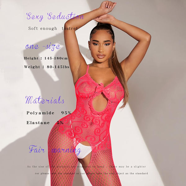 2025 Senaste Modell Dam Underkläder Fisknät Bodystocking Set Chemise Långärmad Babydolls Bodysuits Helkroppsdräkt Strippa Exotiska Kläder Ho