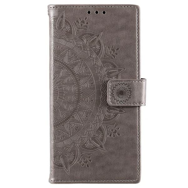 Mandala Pung Etui til Samsung S22 - Grå